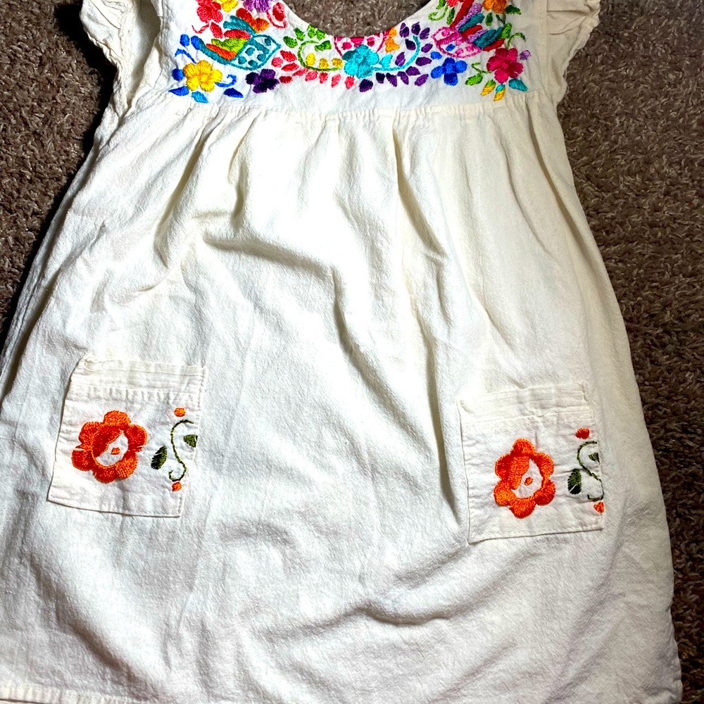 Mexican dress - size Medium. Wore only a few hours